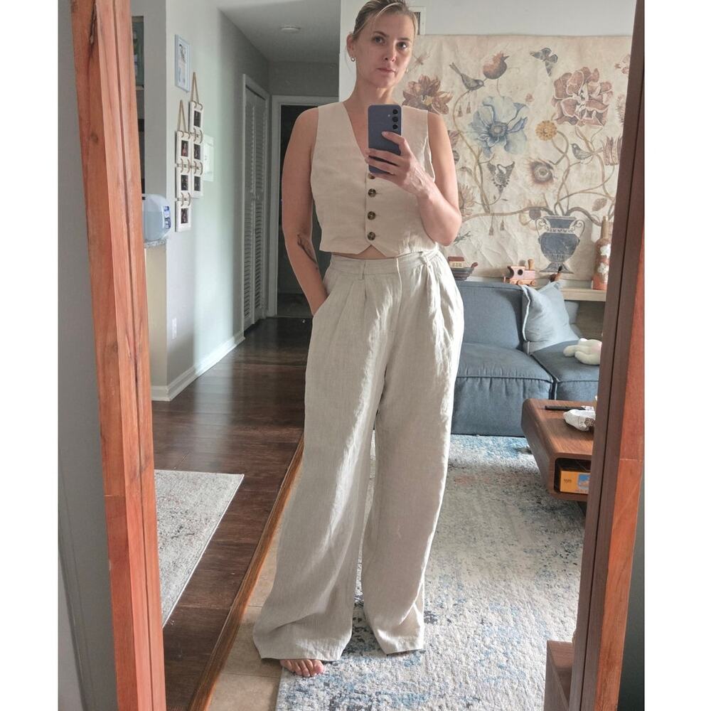 DISSH Norah Linen Pant Size 8